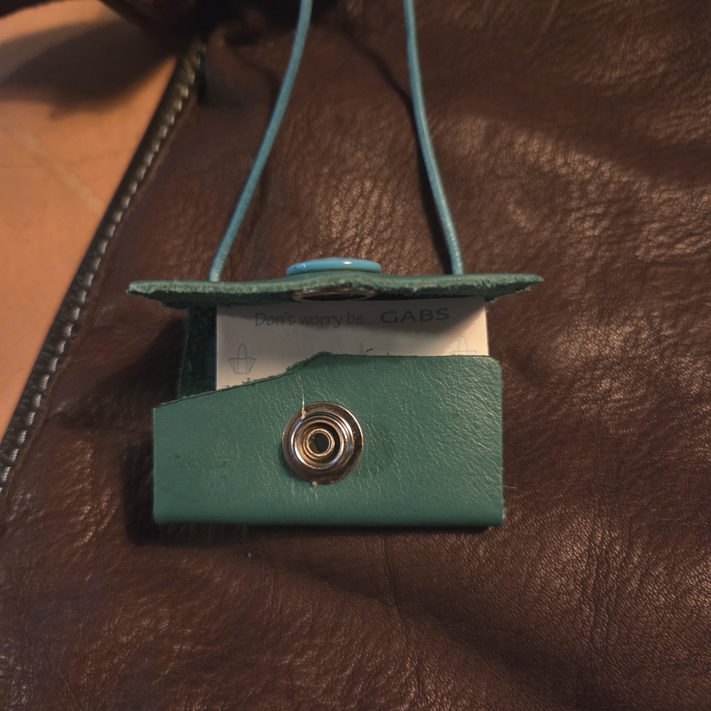 Gabs Firenze Leather/Suede Crossbody Messenger Bag Purse NWT Made In Italy - Picture 11 of 15